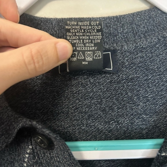 Dockers Men's Argyle Long-sleeve Polo Sweater, Size L - Picture 5 of 7